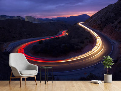 photo-wallpaper-headlights-and-brake-lights