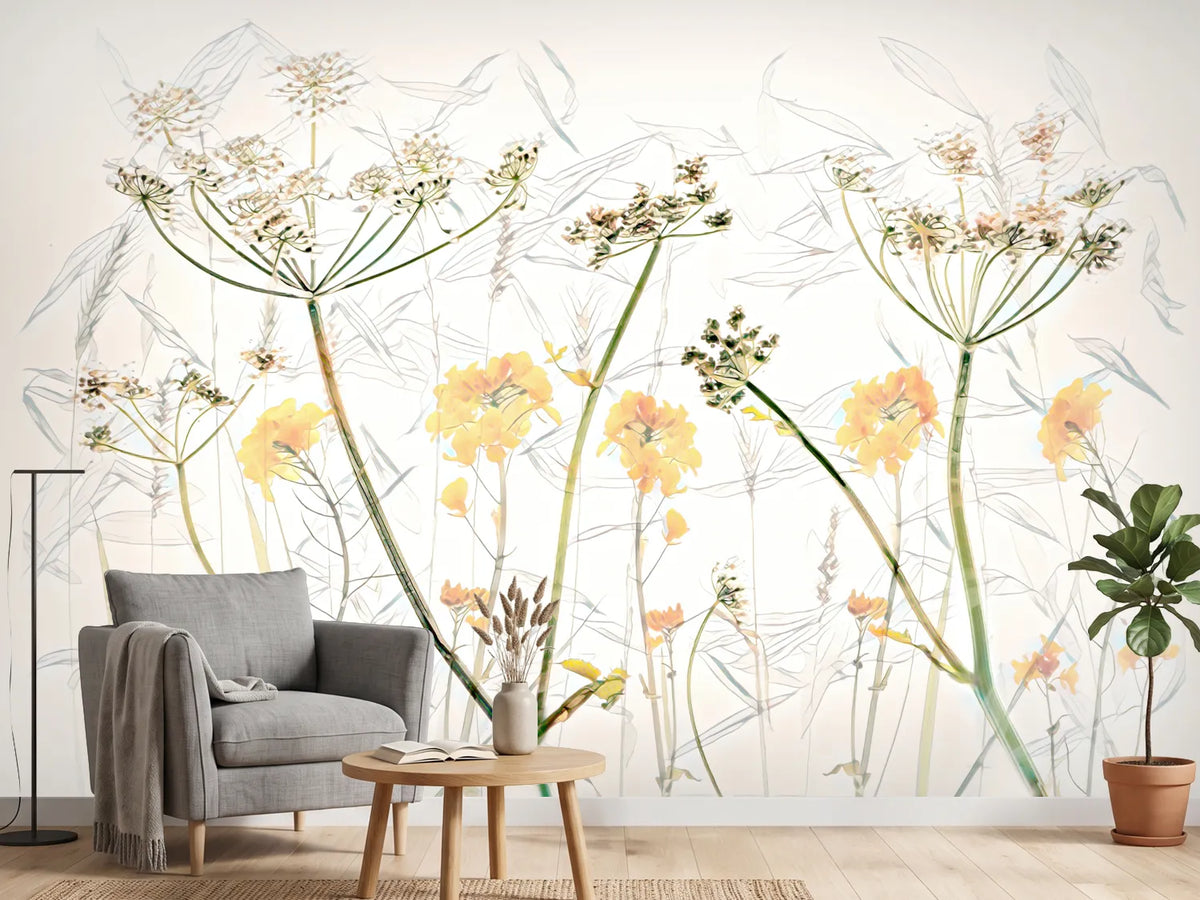 photo-wallpaper-delicate-botanical-sketches