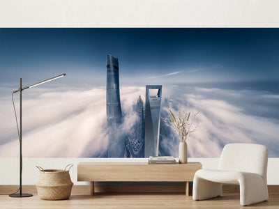 photo-wallpaper-majestic-skyscrapers-above-clouds