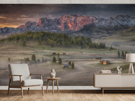 photo-wallpaper-golden-dolomites-sunrise
