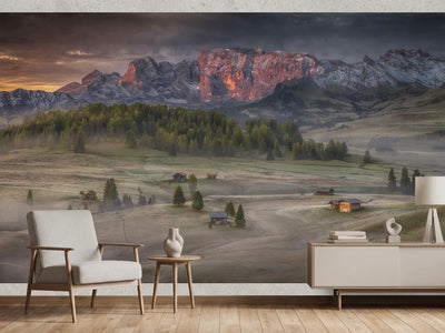 photo-wallpaper-golden-dolomites-sunrise