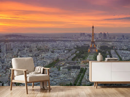 photo-wallpaper-paris-skyline-at-sunset