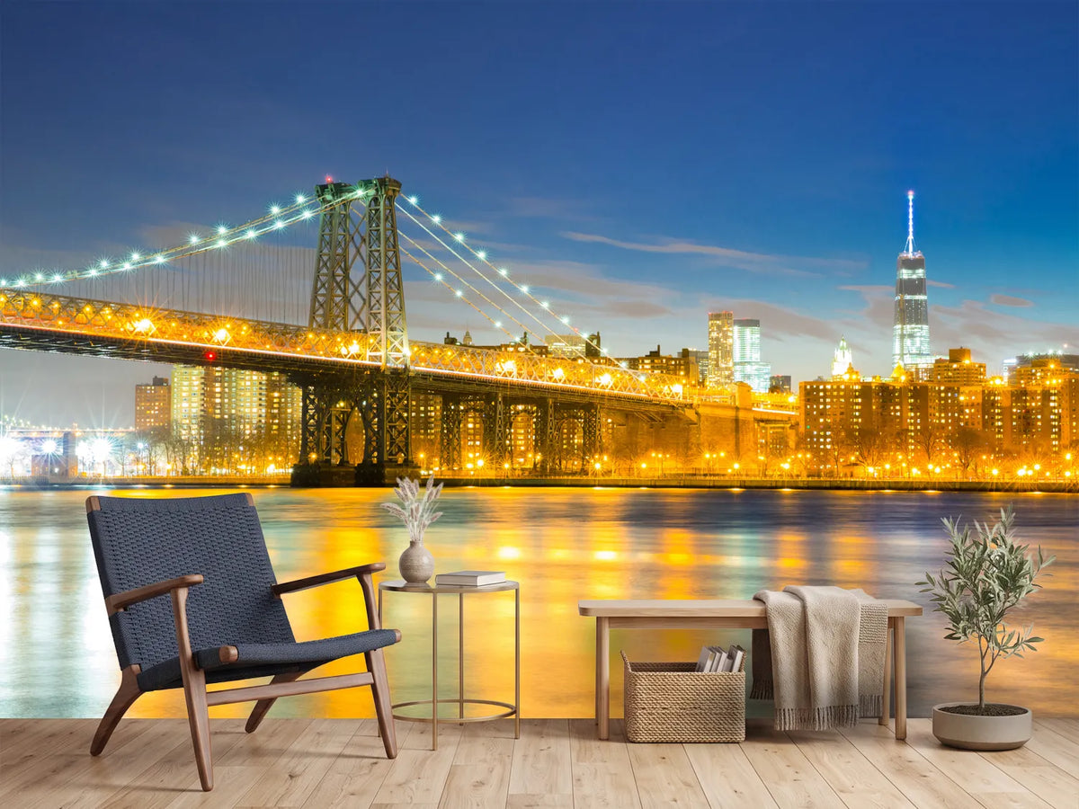 photo-wallpaper-brooklyn-bridge-at-night
