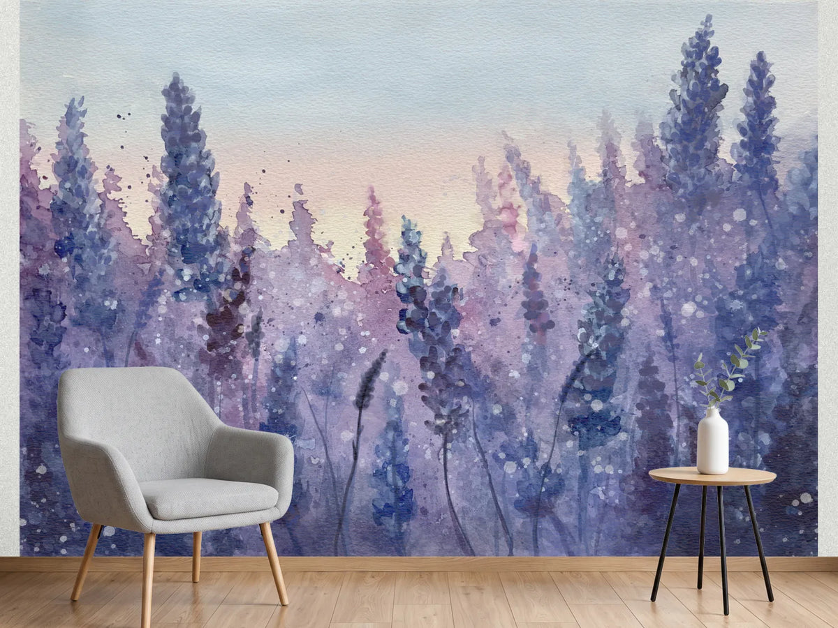 photo-wallpaper-lavender-sunset-glow