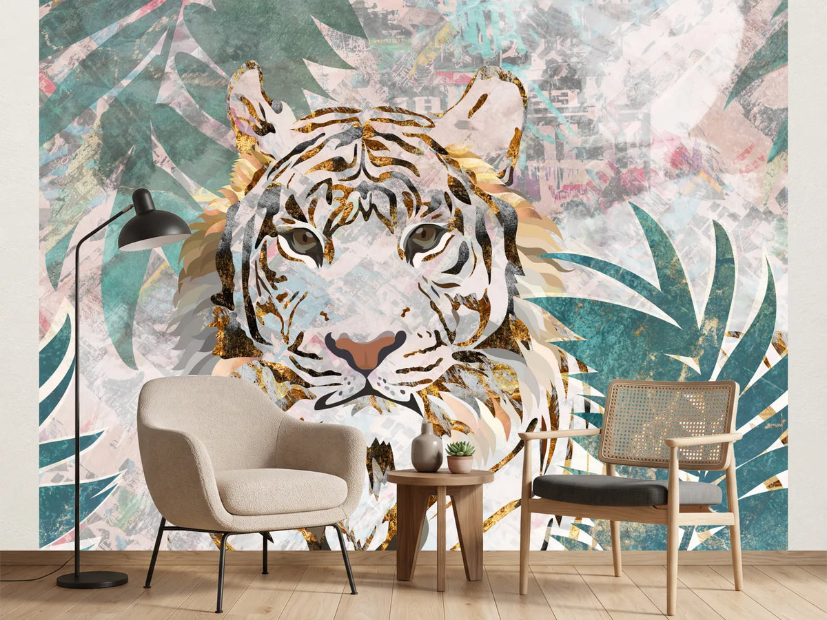 photo-wallpaper-tiger-grunge-tropical-palm-wall-mural