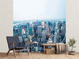 photo-wallpaper-skyline-manhattan-at-dusk