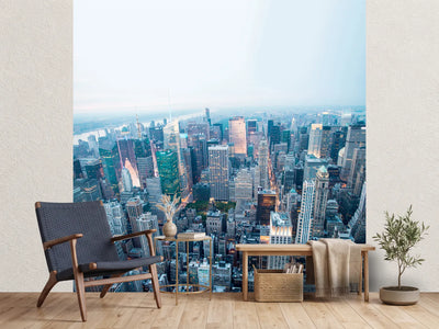 photo-wallpaper-skyline-manhattan-at-dusk