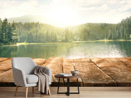 photo-wallpaper-beautiful-mountain-lake-in-forest