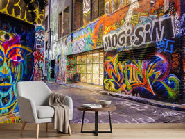 photo-wallpaper-houses-with-graffiti