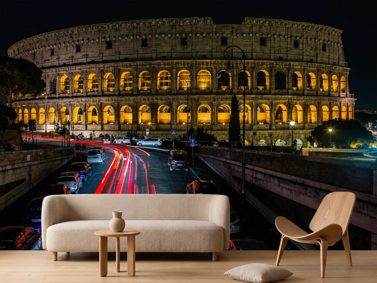 photo-wallpaper-rome-colosseum-night