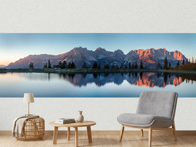 photo-wallpaper-wilder-kaiser-in-the-lake-panorama