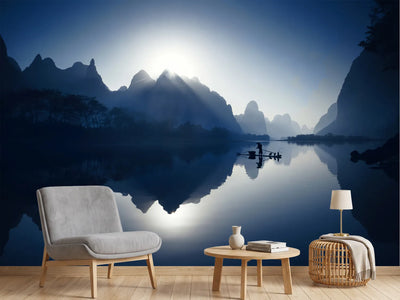 photo-wallpaper-reflected-mountain-sunrise