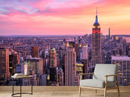 photo-wallpaper-new-york-city-midtown-with-empire-state-building-at-amazing-sunset