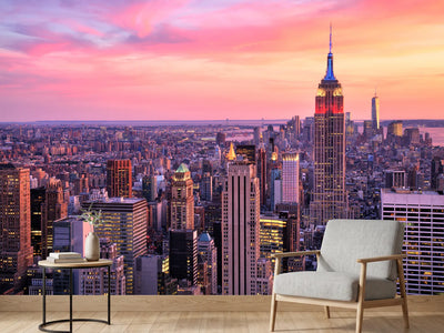 photo-wallpaper-new-york-city-midtown-with-empire-state-building-at-amazing-sunset
