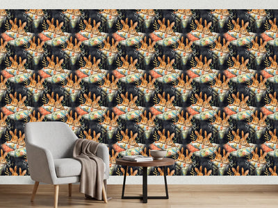 photo-wallpaper-whimsical-forest-bunnies