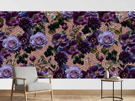 photo-wallpaper-dark-floral-elegance