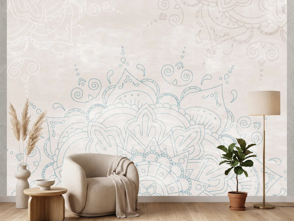 photo-wallpaper-ornate-mandala-drawing