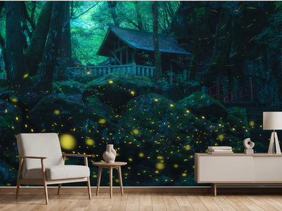photo-wallpaper-enchanted-firefly-shrine