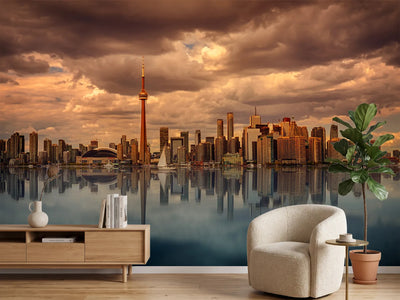 photo-wallpaper-toronto-at-dusk