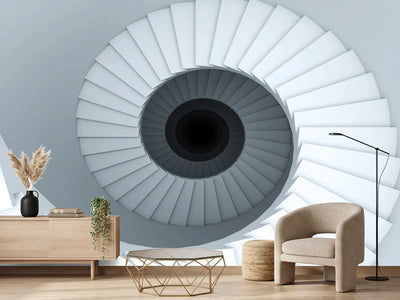 photo-wallpaper-3d-spiral-staircase