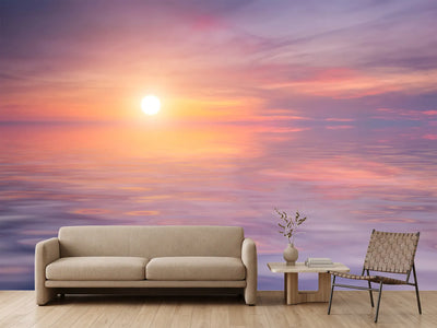 photo-wallpaper-sunset-by-the-lake