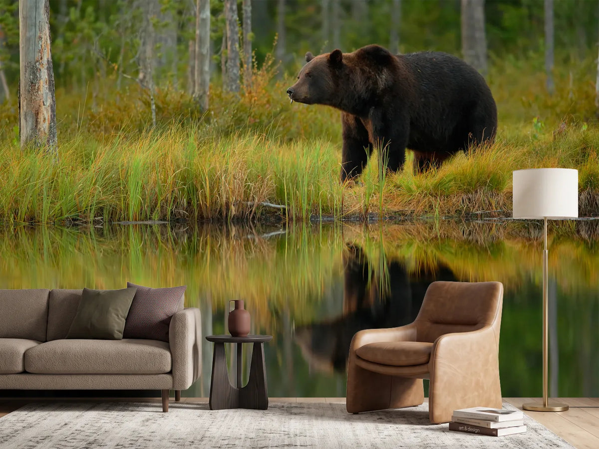photo-wallpaper-bear-and-fish-x