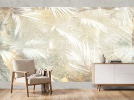 photo-wallpaper-ethereal-tropical-leaves