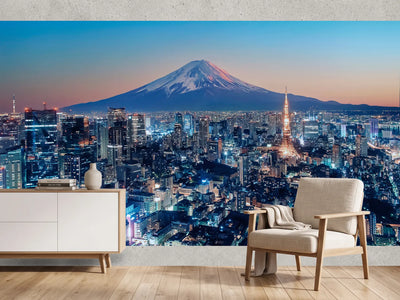 photo-wallpaper-tokyo-city-at-sunset