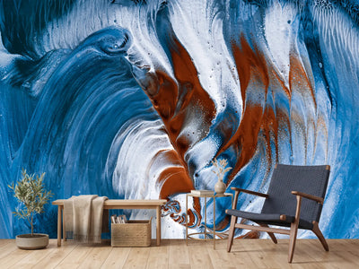 photo-wallpaper-blue-rust-fluid-swirls