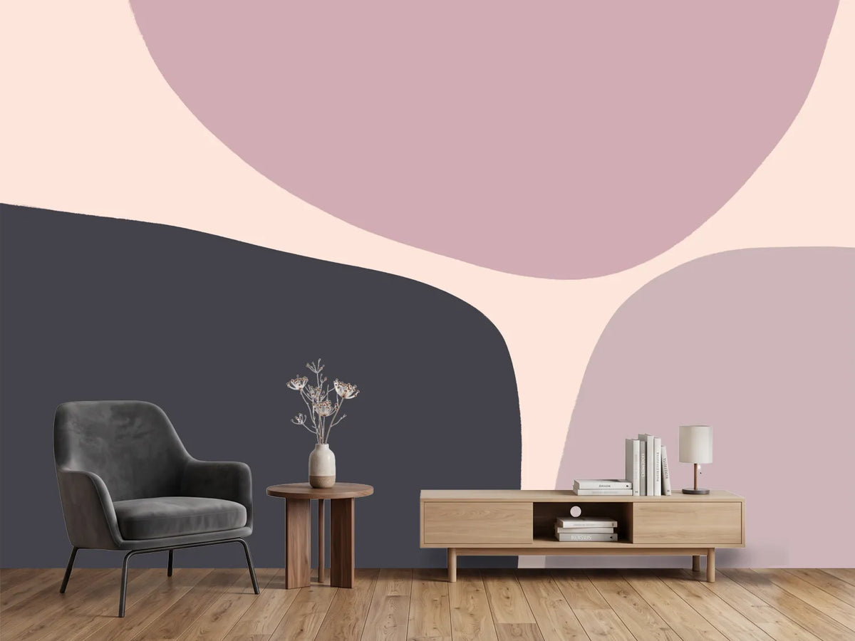 photo-wallpaper-organic-shapes-in-muted-tones