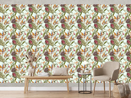 photo-wallpaper-exotic-floral-pattern