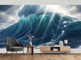 photo-wallpaper-towering-turquoise-wave-lit-by-sunbeams-under-a-stormy-sky