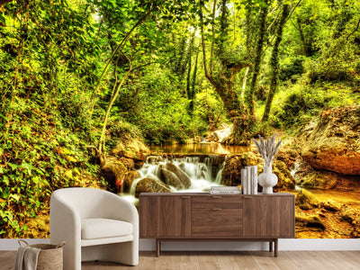 photo-wallpaper-waterfall-in-the-forest