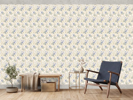 photo-wallpaper-delicate-blue-floral-pattern
