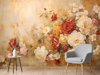 photo-wallpaper-golden-floral-cascade
