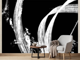 photo-wallpaper-organic-white-shapes