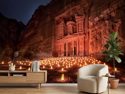 photo-wallpaper-candlelit-petra-treasury