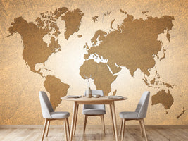 photo-wallpaper-map-of-the-world-in-vintage