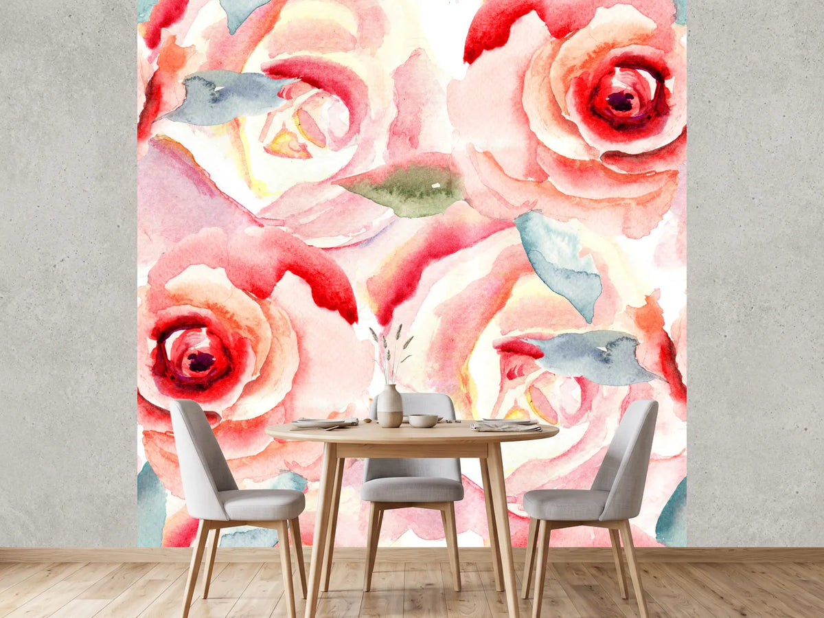 photo-wallpaper-painting-rose