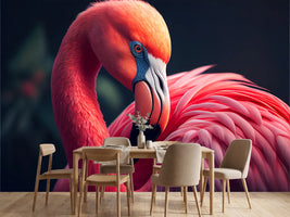 photo-wallpaper-flamingo-close-up-ai