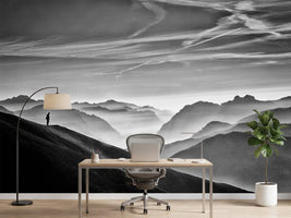 photo-wallpaper-hunter-in-the-fog-bw-x
