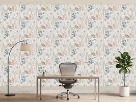 photo-wallpaper-muted-floral-berry-pattern