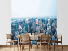 photo-wallpaper-skyline-manhattan-at-dusk