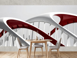 photo-wallpaper-sleek-red-white-curves