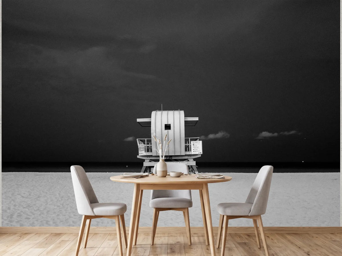 photo-wallpaper-solitary-lifeguard-stand