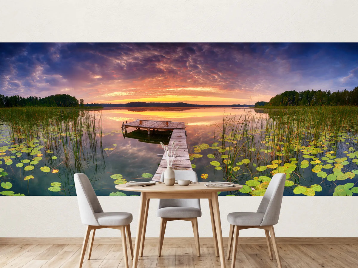 photo-wallpaper-beautiful-summer-sunrise-over-lake-panorama