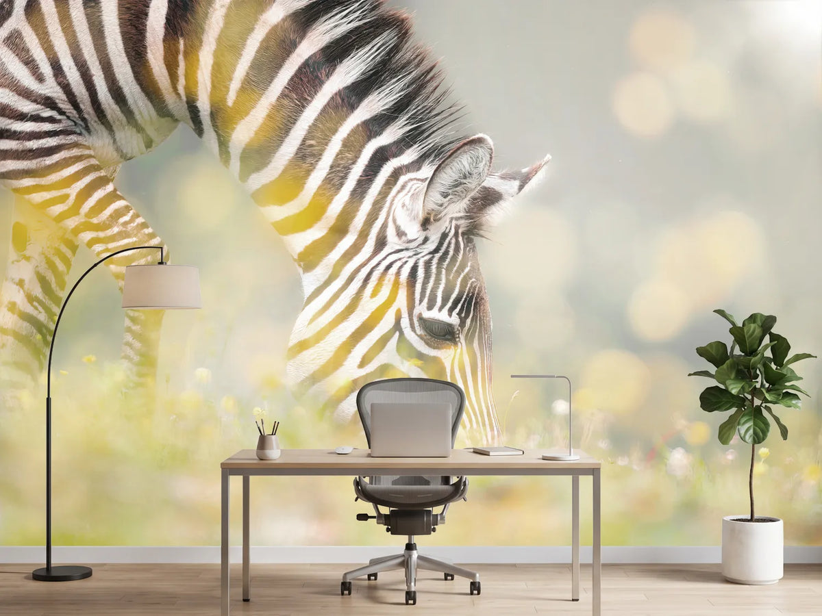 photo-wallpaper-peaceful-zebra-foal