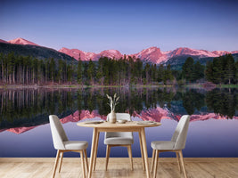 photo-wallpaper-sprague-lake-rocky-mountains