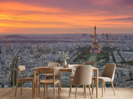 photo-wallpaper-paris-skyline-at-sunset