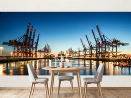 photo-wallpaper-hamburg-container-port